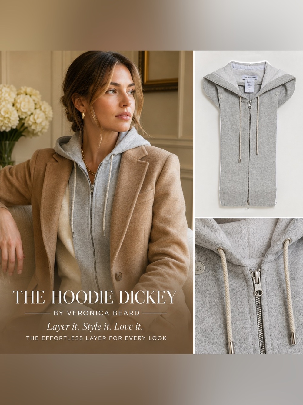 Veronica Beard Hoodie Dickey